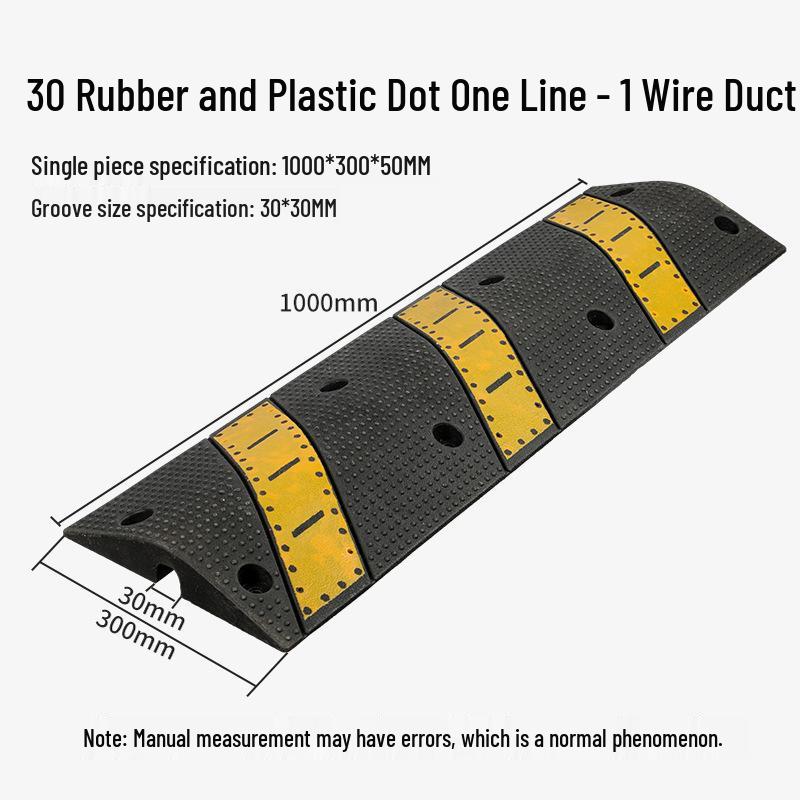 Cable Trunking Speed Bump Protection Board for Wire Crossing