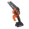 550W Mini Chainsaw with 6in 8in Saw Blade Handheld Powerful Chain Saw Dual Battery for Wood Cutting