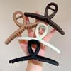 13cm Matte Hair Claw Clip - Simple, Large Shark Clip for Back of Head