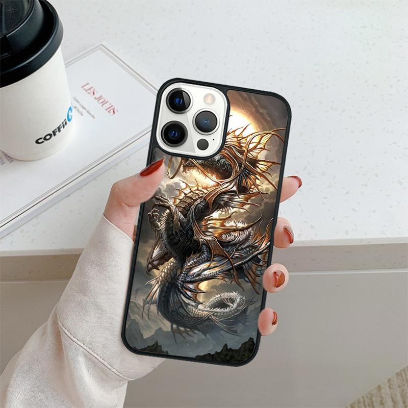 Legendary Chinese Dragon Phone Case For iPhone 17 Air 16 pro max 15 14 plus 12 13 Shell Cover coque