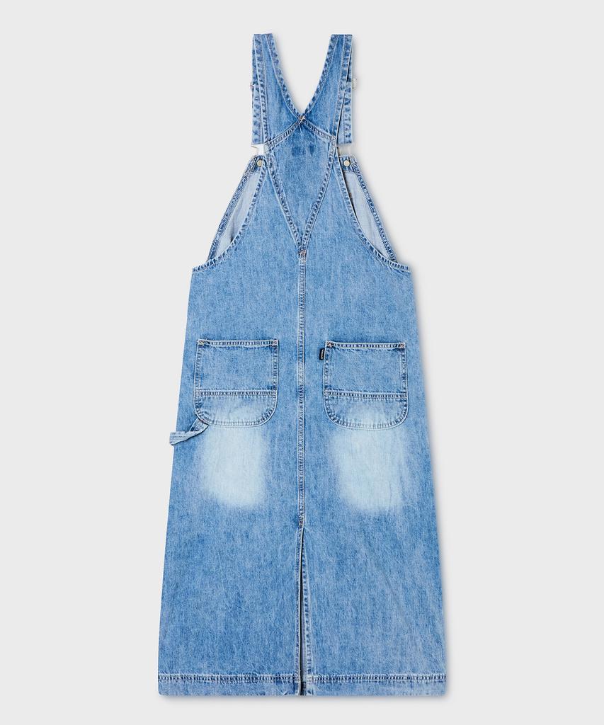 Who.A.U Cool Denim Overalls One Piece / Whojg2531F