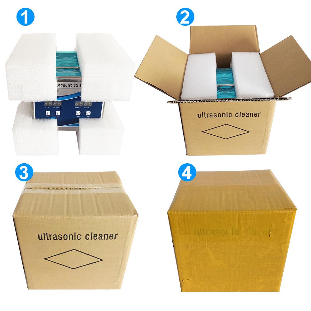 Industrial Ultrasonic Cleaner for Laboratory Use - High Power, Small Size, Ideal for Degreasing and Rust Removal
