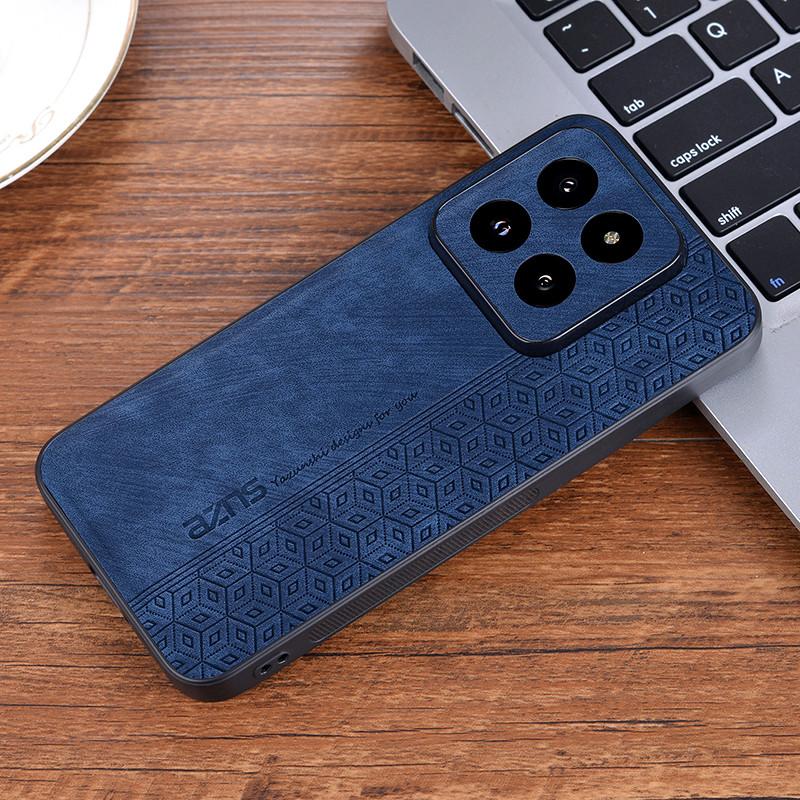 Luxury Leather Phone Case for Xiaomi 14 Ultra 13 Pro Shockproof Bumper Coque Back Cover for Xiaomi 14Pro Note 13 Ultra 13