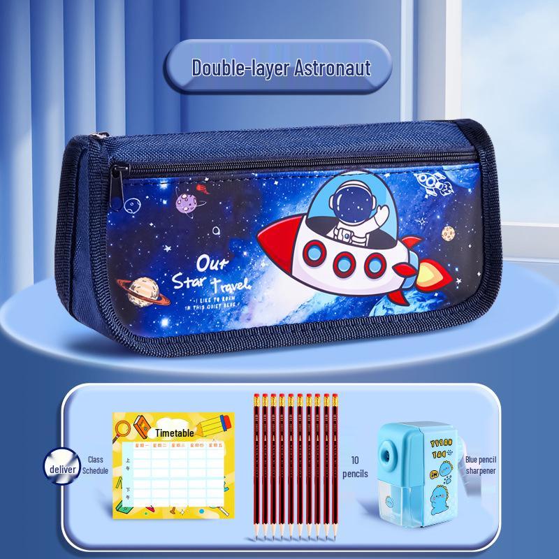 Capybara Large-Capacity Pencil Case for Girls – Cute, High-Value Design for Primary and Junior High Students