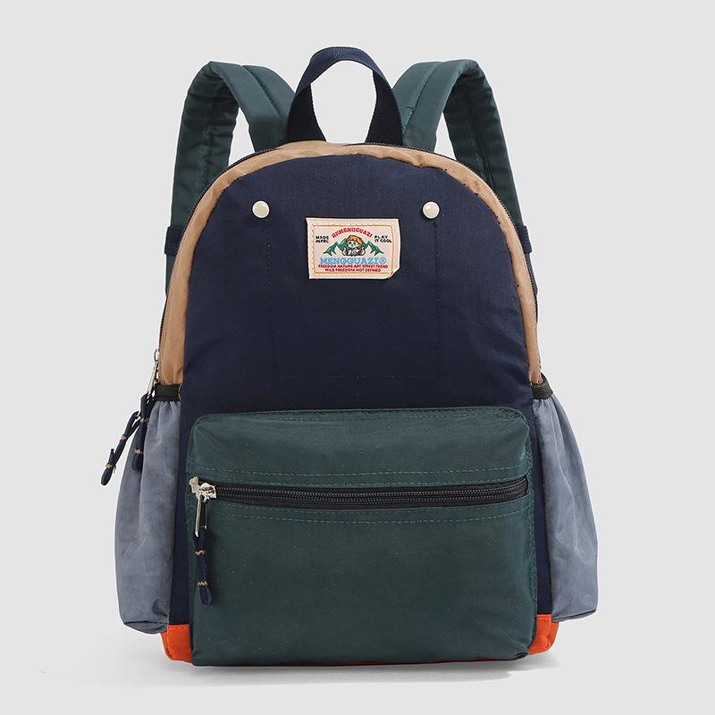 Schultasche Japanische Farbkombination Kinderrucksack Leichtgewicht Kindergarten Jungen und Mädchen Baby Kleiner Rucksack Outdoor Reisen Junge Schultasche