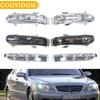 COOYIDOM Car Front Door Side Mirror Turn Signals Lights For Mercedes Benz W220 W215 CL S S300 1999-2003 7 LED Wide Light