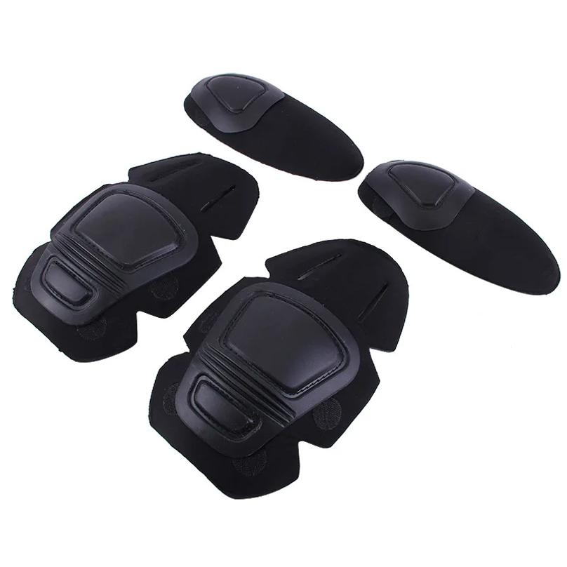 Sport-Sicherheitsknieschoner Ellbogenstütze Paintball Airsoft Taktischer Interpolierter Protektor G2G3 Frosch Oberteil Hose Ausrüstung Kampfkneepads