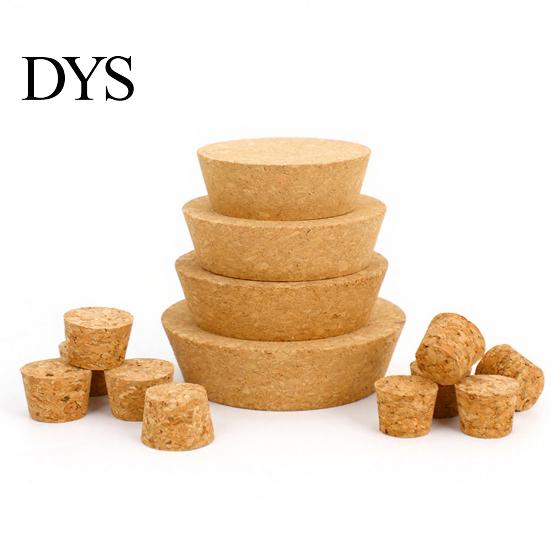 Decorative Wine Cork Tapered Soft Wood Cork, Leakproof Beer Bottle Stopper, Natural Kitchen Jar Lid Wooden for Glass Bottles Mason Jar, Supplies
