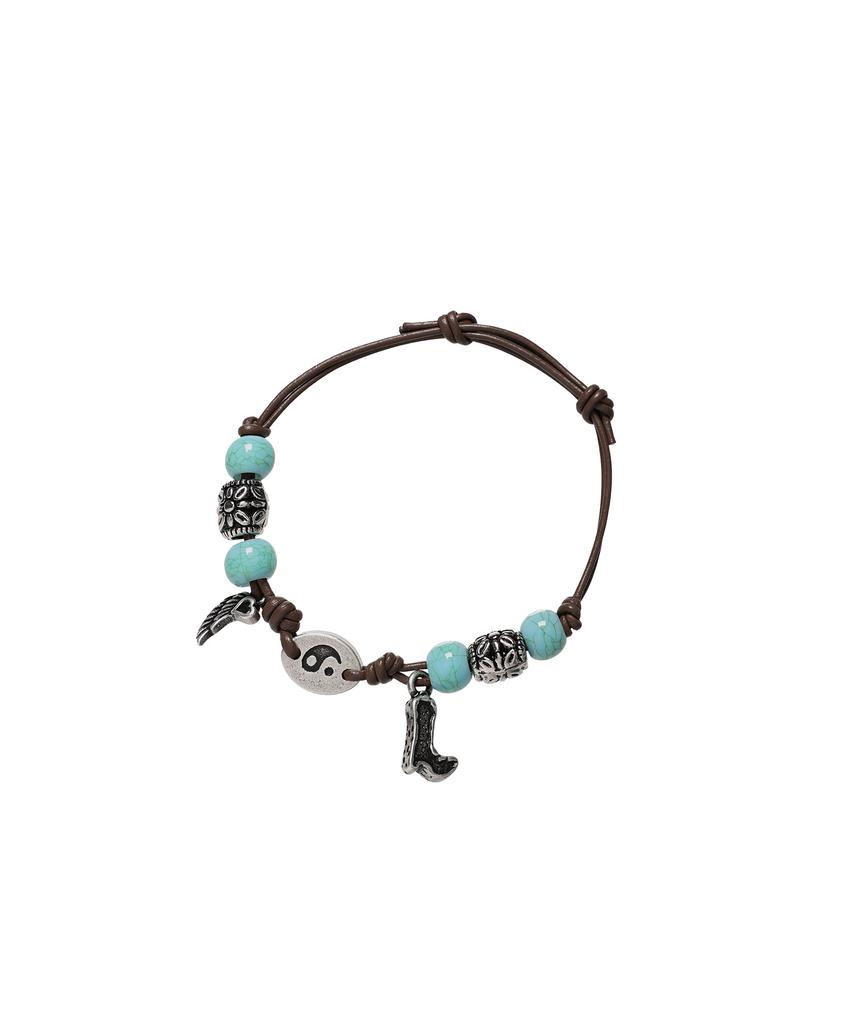 Thevinylhouse Tvh Western Bracelet Brown