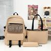 Men's Backpack Middle School Student Backpack Women's Schoolbag