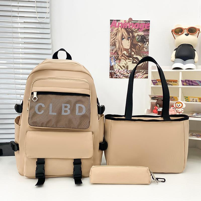 Men's Backpack Middle School Student Backpack Women's Schoolbag