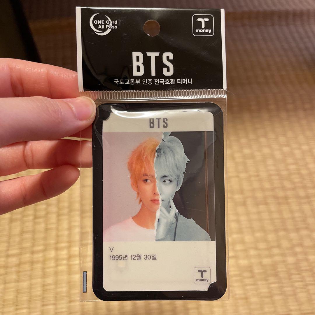 

[USED] V Taehyung BTS tMoney card
