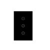 Touch Wall Switch Tuya Smart Home Wifi Switch US & EU Standard with Sliver and Gold Color Metal Bezel with Wifi /zigbee Version
