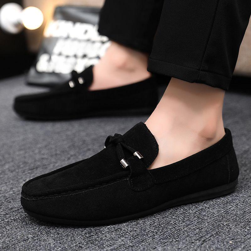 

Work British Style Male Casual Shoe Soft Flat Slip-on New In Footwear Offer Promotion Luxury Sale Size 44 Pu Men s Leather Shoes 44