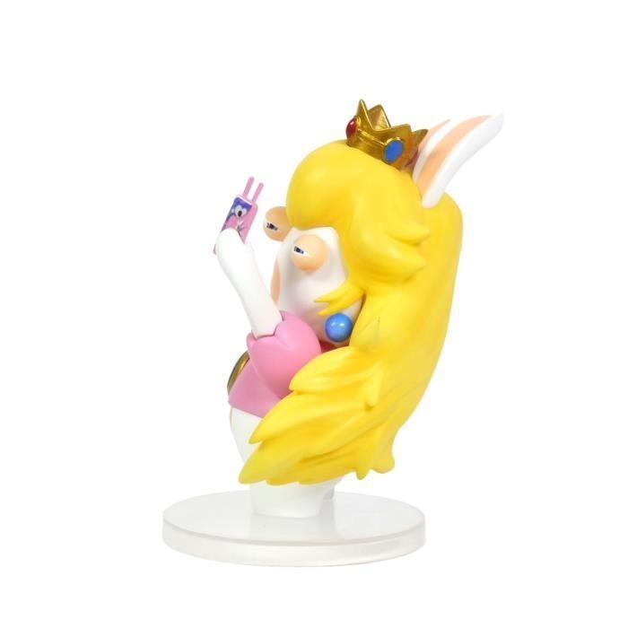 Figurine Mario + The Lapins Crétins Kingdom Battle - Peach 8cm