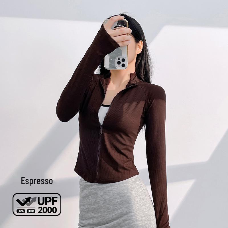 

Женская приталенная куртка для йоги на молнии Juyi Hall - Спортивный топ для бега и тренировок XXL