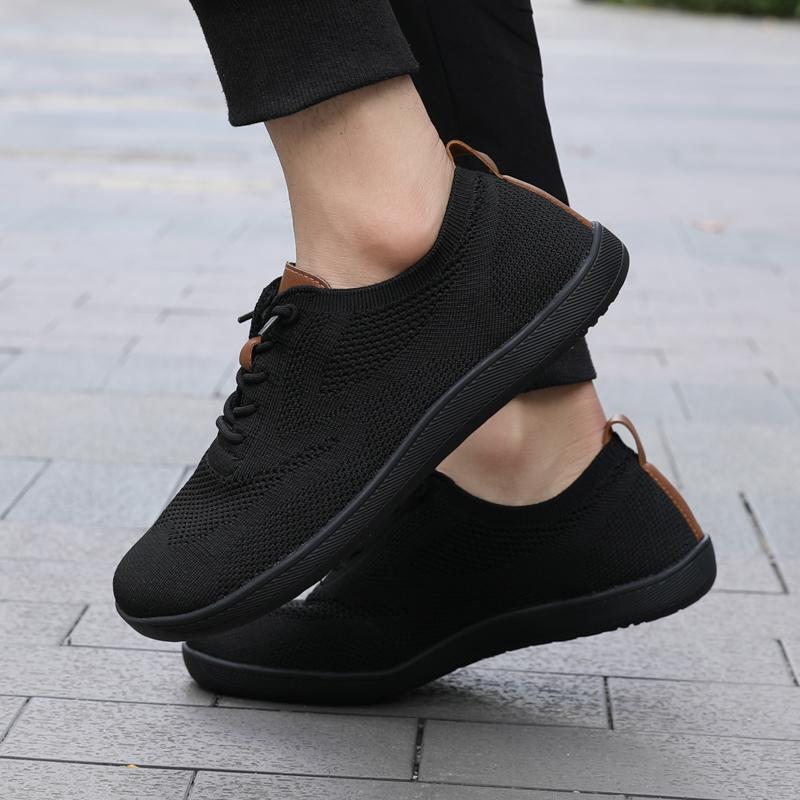 Men'S New Barefoot Training Shoes Comfortable Walking Wide Toe Mesh Breathable Women'S Running Plus Size Sneakers Shoes 36-46