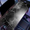 Large Desk Mat Gothic Spider Web Gaming Mouse Pad Non Slip Rubber Lock Edge Keyboard Mousepad Computer Laptop Office Decor