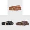 Elegant Genuine Leather Womens Belt For Jeans And Casual Wear With Alloy Buckle