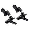 PATIKIL Embroidery Cap Holder, 360° Rotation, Adjustable, Table Clamp, 2-Pack, for Sewing Machines, Metal Cloth Clip, Opening