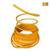 5M Party Decoration Styling Tube Pvc Aluminum Plastic Molding Pipe For Baby Shower Birthday Christmas Wedding Diy Propsr