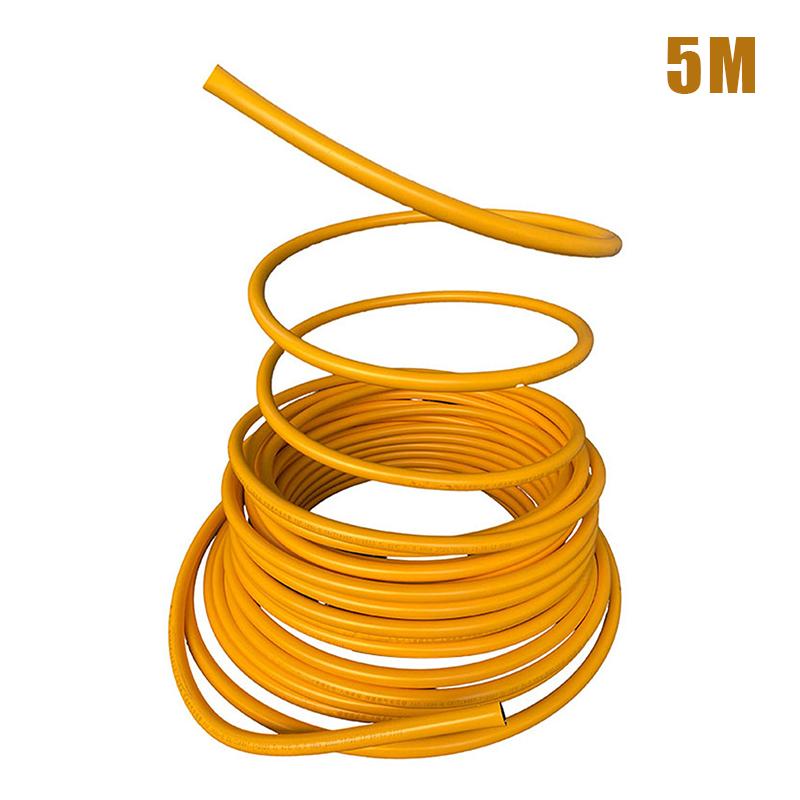 5M Party Decoration Styling Tube Pvc Aluminum Plastic Molding Pipe For Baby Shower Birthday Christmas Wedding Diy Propsr
