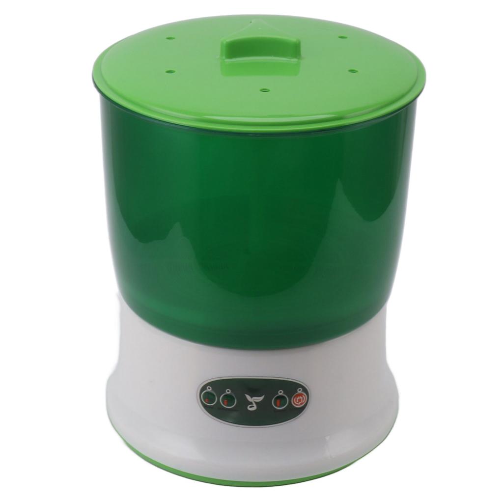 Bean Sprout Maker Intelligent Full Automatic 2 Layer Seed Sprouter Germination Machine for Home US
