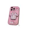 Sanrio Airbag KT Stand Phone Case for Apple 15 - Pink