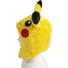 Sazac Fleece Kigurumi Cap, Pokémon Pikachu, TMY-027, One Size Fits All