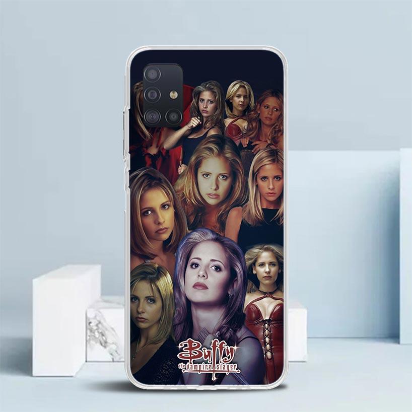 Buffy the Vampire Slayer Soft Cover for Samsung Galaxy A12 A22 A32 A52 A72 A02S Phone Case Note 20 Ultra 10 S10 Plus A51 A71 A50