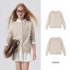 Navigare Italian Small Sailboat Girls' Knitted Cardigan 2026 New Spring Thin Children's Wool Sweater Jacket