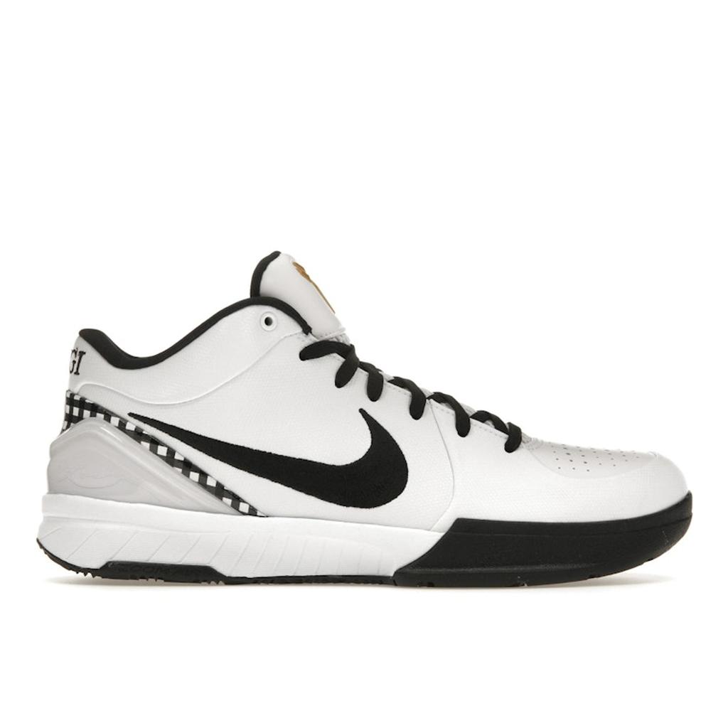 Nike Zoom Kobe 4 Protro Mambacita Unisex Sneaker Weiß Schwarz Metallic-Gold FJ9363-100
