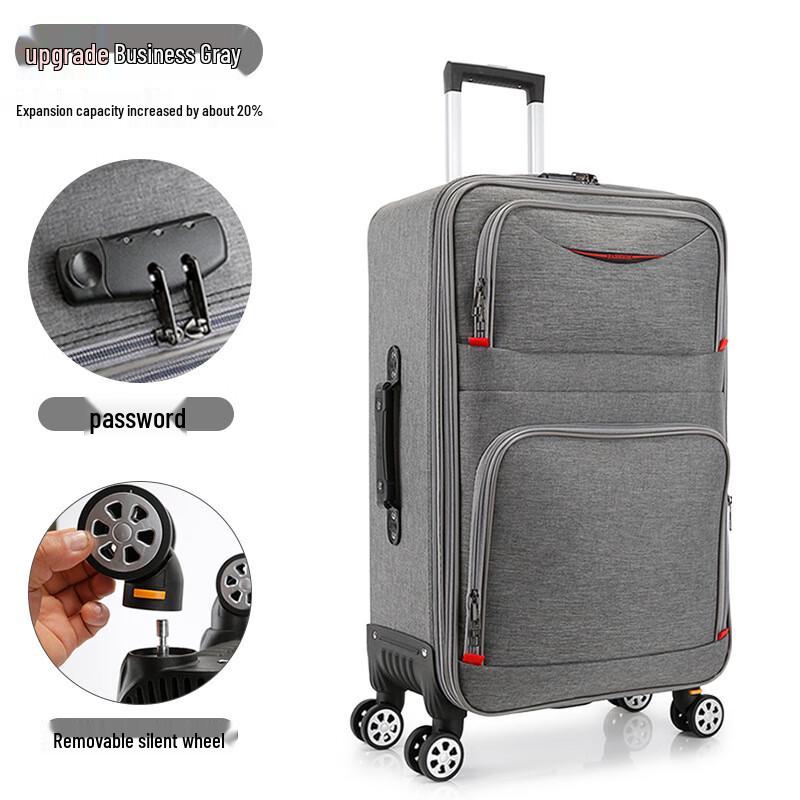 KUAICHI Oxford Fabric Luggage with Password Lock