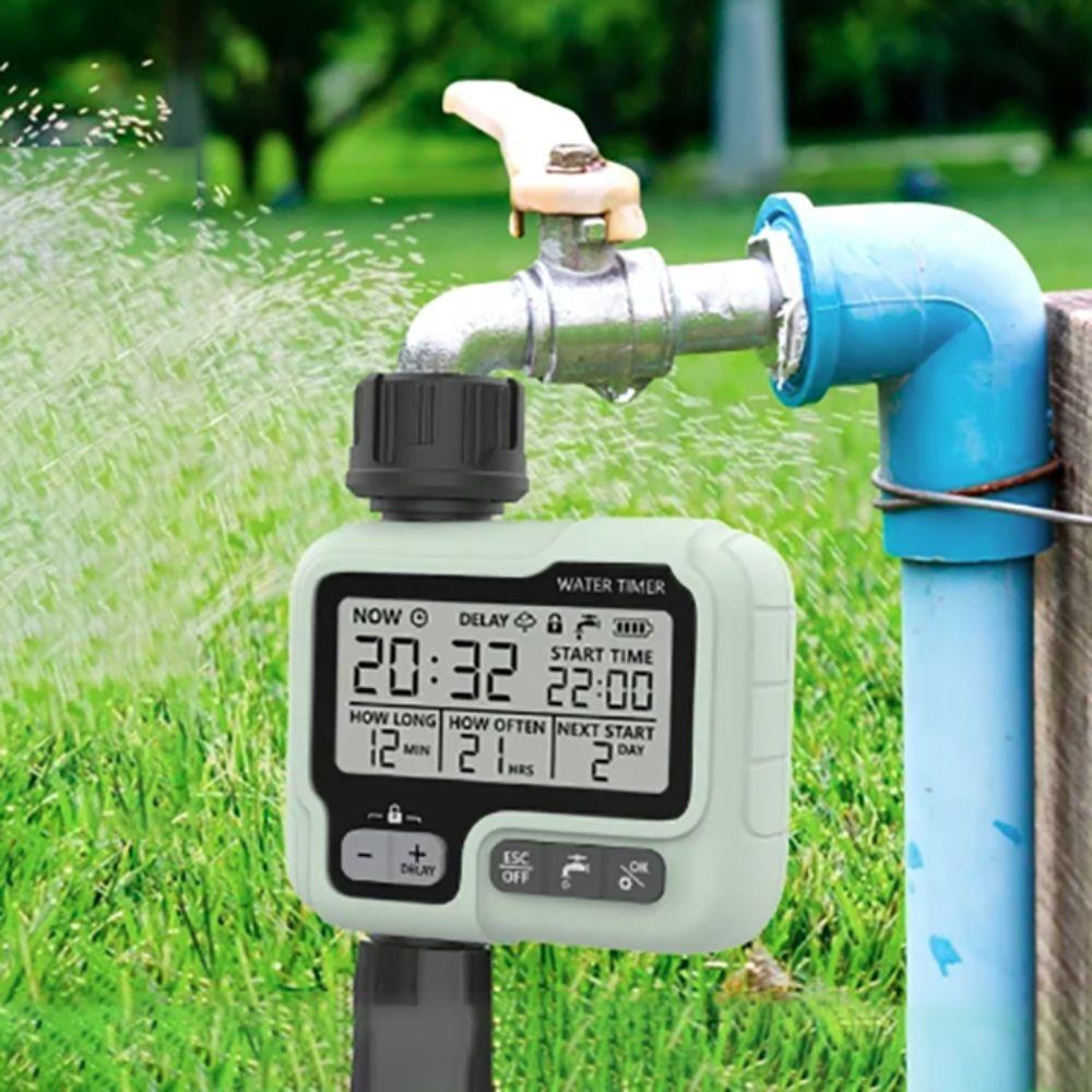 Intelligent Automatic Water Timer Timeable Garden Sprinkler Timer  Hotel