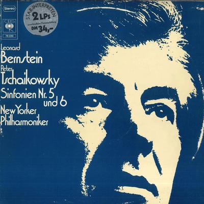 LP Record LEONARD BERNSTEIN NEW YORKER PHILH  Tschaikowsky Sinfonie Nr5 Emoll O 78220 CBS 1973 Netherland Classical Used