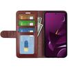For Xiaomi Poco M7 Pro 5G Wallet Case Crazy Horse Texture Stand Leather Phone Cover