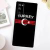 Custodia per Telefono Bandiera Turca Turchia Per Samsung Galaxy S25 S24 S23 S26 Ultra S20 FE S21 FE S22 Plus S10 S25 FE Cover