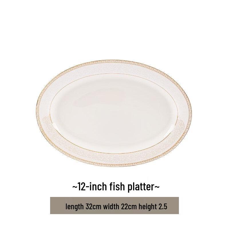 WuTuo Elegant Ceramic Dinnerware Set