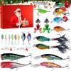 Christmas Advent Calendar Fishing Countdown Fishing Lures Set Advent Calendar Adult Advent Calendar 2025 For Both Saltwater