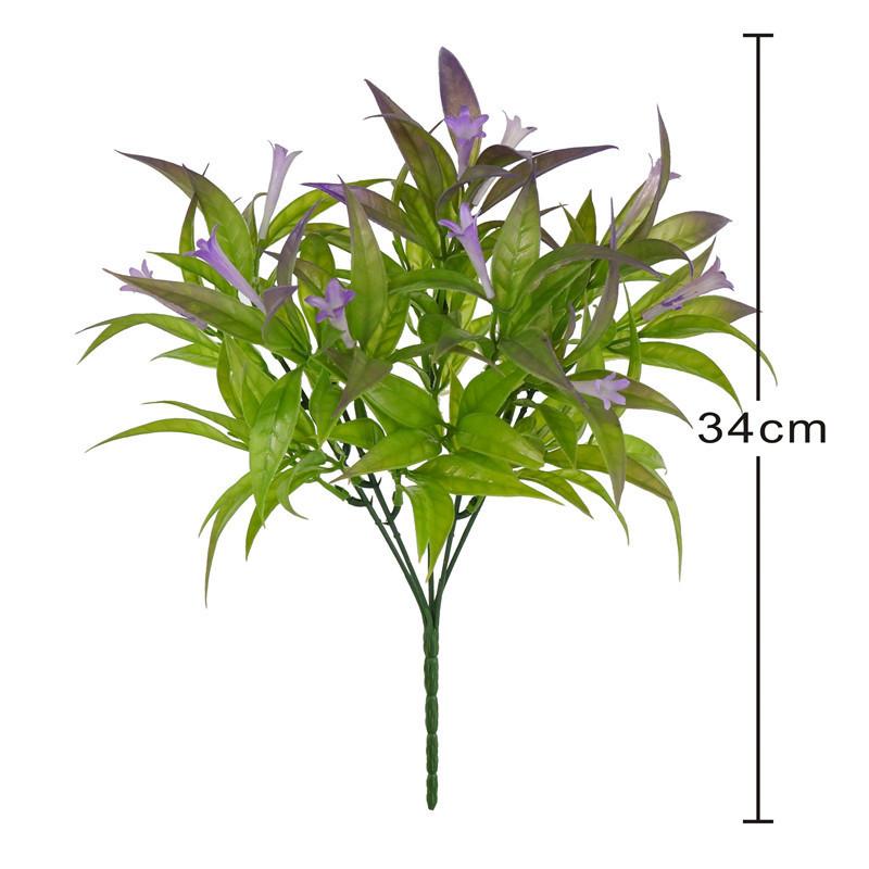 Plastic Fake Morning Glory Plant For Home Ornaments And Photography Set Design