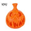 Indoor Halloween Party Lighting Night Light, Flameless Pumpkin LED Lamp, Decorative Vivid Tabletop Figurine Atmosphere Light for Holiday Home Decor