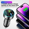 66W 5-port Fast Phone Charger USB Car Charger Fast Charging USB Phone Adapter, For IPhone 13 Pro