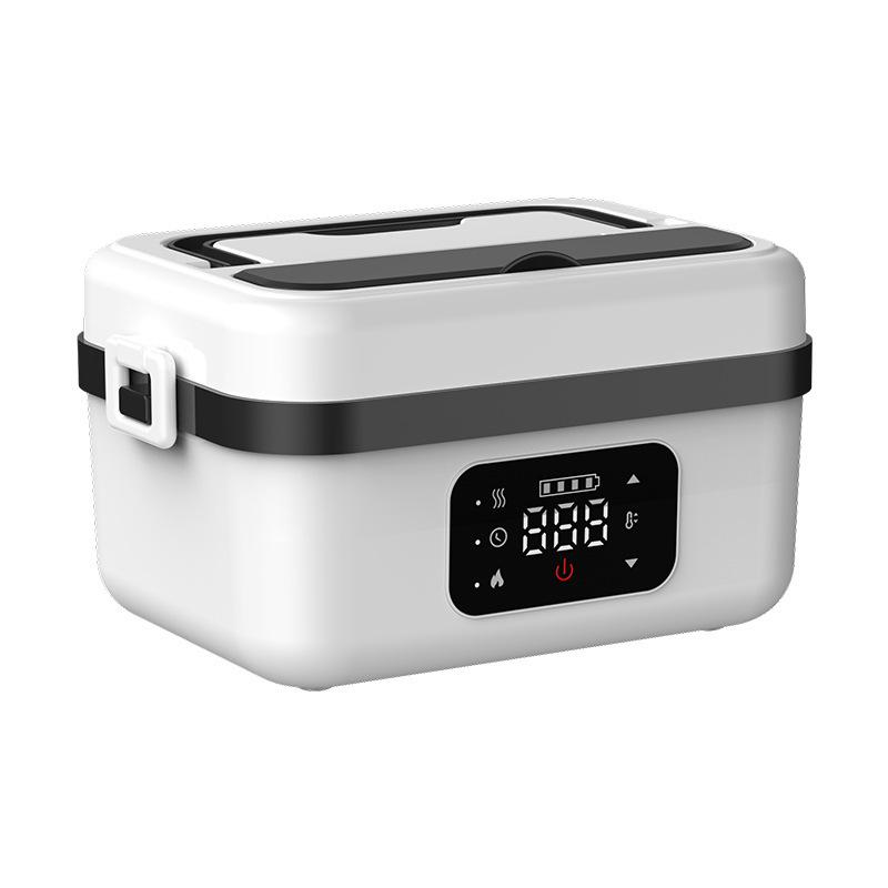 Wireless Heating Lunch Box,Water-Free Portable Food Warmer for Students&Office Workers,Large-Capacity Rechargeable Bento