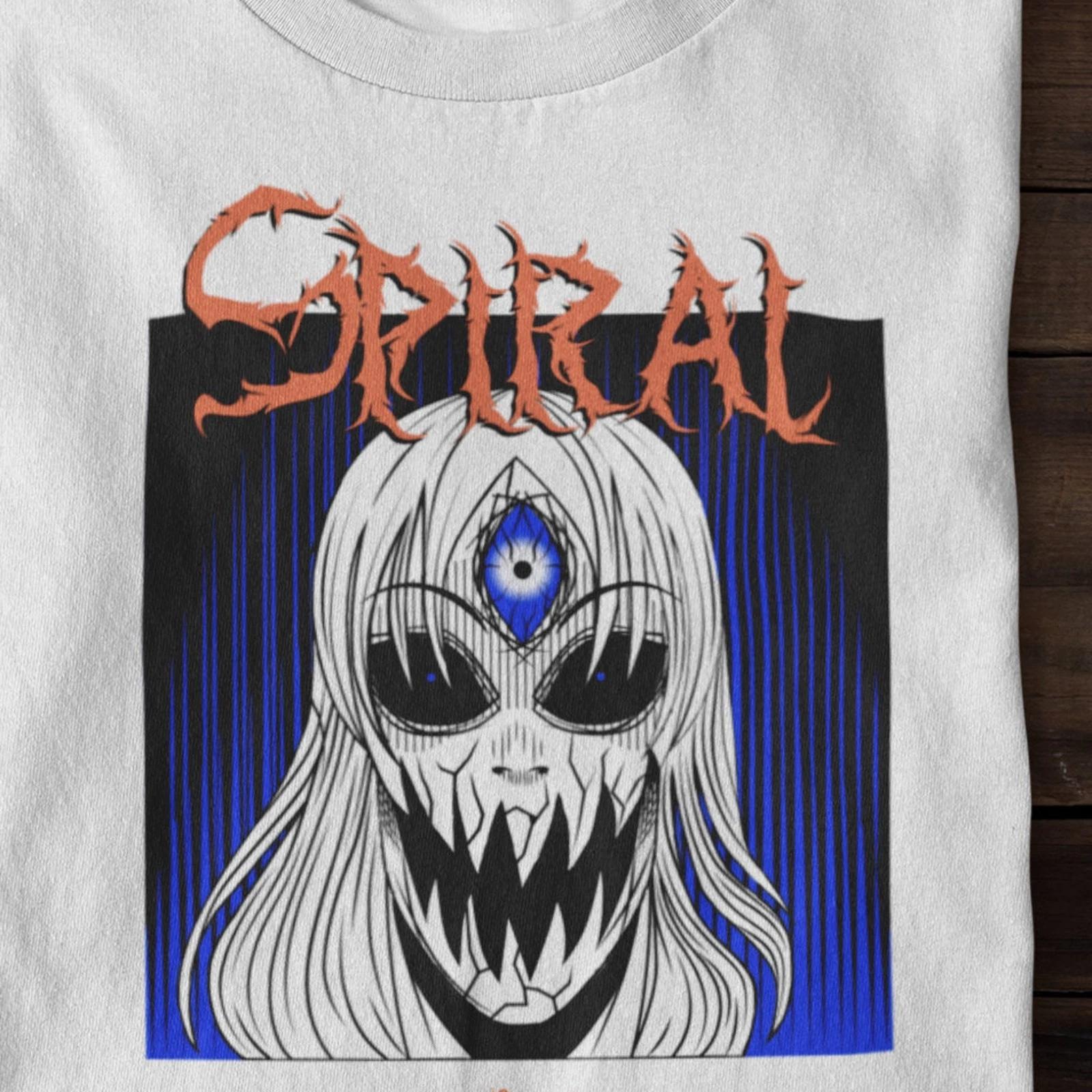 Men s and Women s T-shirts J Horror T shirt / Japan Horror T shirt / Creepy / Japan Movie XL