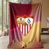 Sevilla FC Soft Flannel Fleece Blanket Lightweight Cozy Warm Throw Blanket For Sofa Bed Home Decor