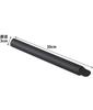 Yamazaki Tower Silicone Rolling Pin with W3 X D3 X Dishwasher Rolling and Cutting 1412 Scraper, Black, H30cm, Safe, 2-Way Function,