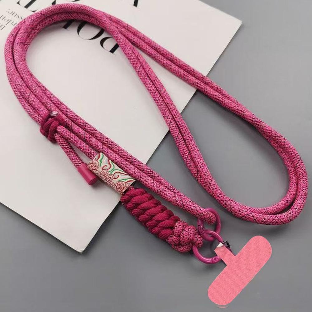 

1Pc Mobile Phone Lanyard Adjustable Long DYM Crossbody Lanyard Neck Rope Band Shoulder Anti Loss Cell Phone Accessories