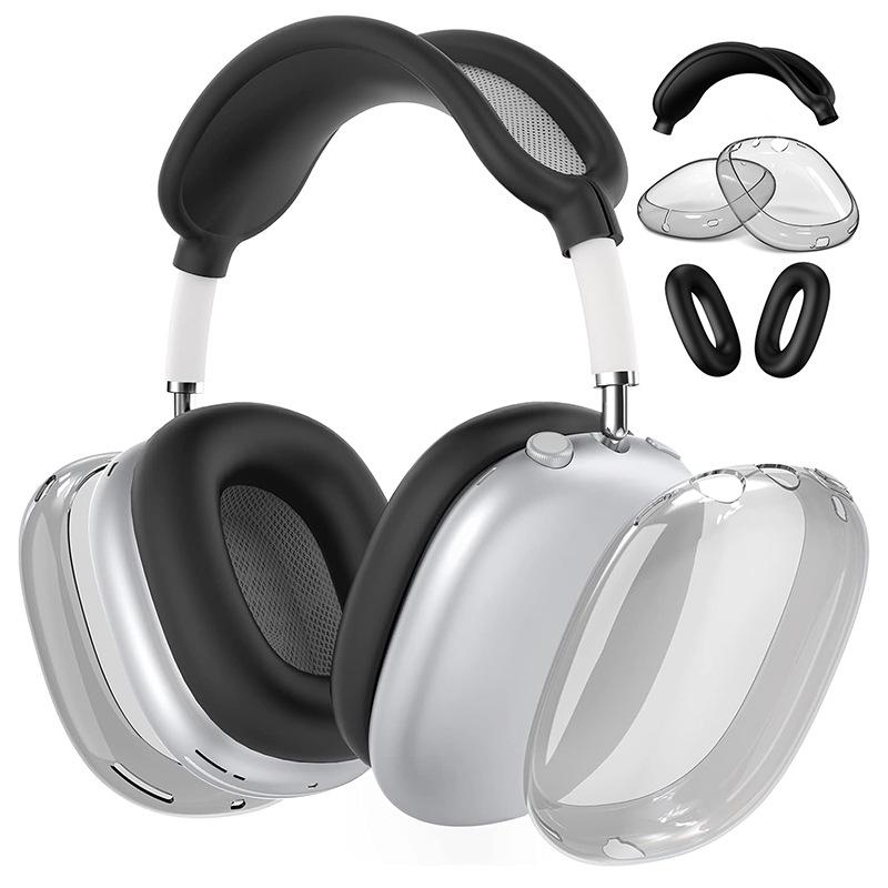 AirPods Max TPU Over-Ear Headphone Protective Case (Three-Piece Set)
