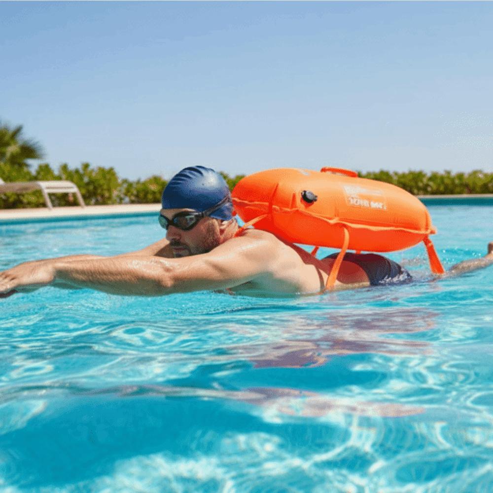 Thickened Buoyancy Bag Drift Buoy Swimming Buoy Bag Safety Bags Backpack Swimming Bag Camping