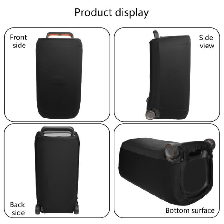 Travel Storage Speaker Dust Cover Case Elastic Edges Construction Breathable Washable Sleeve for PB520